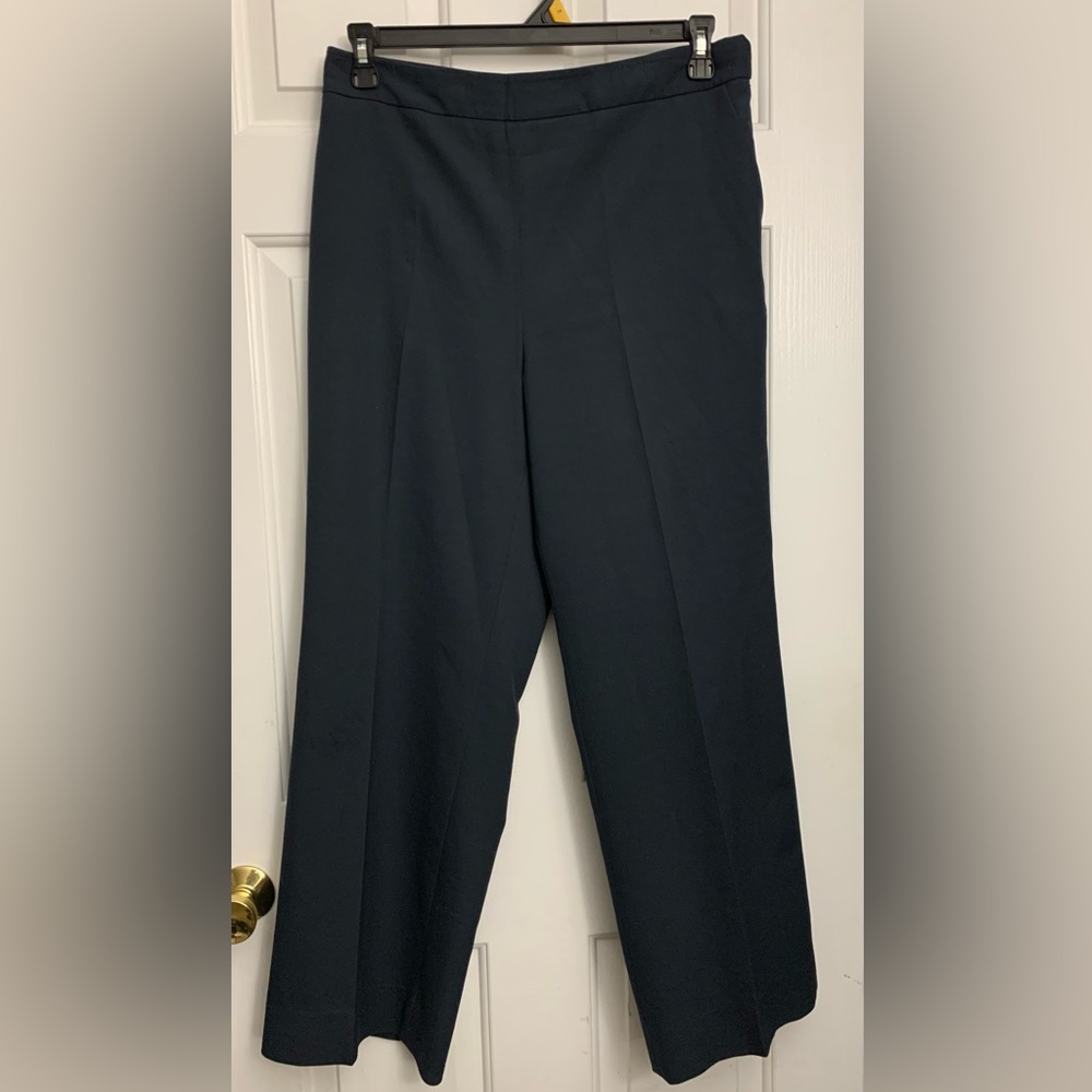 Doncaster Collection Charcoal Wide Leg Women's Pants Sz 14